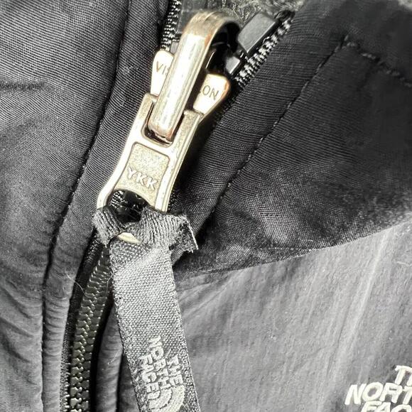 The North Face Polartec Denali Fleece Jacket Men’s M Gray Black  TNF Outdoor - Picture 5 of 8